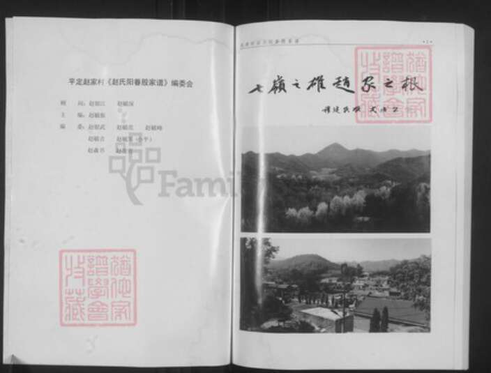 山西省阳泉市平定县冶西镇赵氏族谱-赵氏阳眷股家谱.pdf电子版预览图2