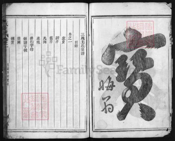 浙江省王氏族谱-三槐王氏宗谱 [2卷].pdf电子版预览图2