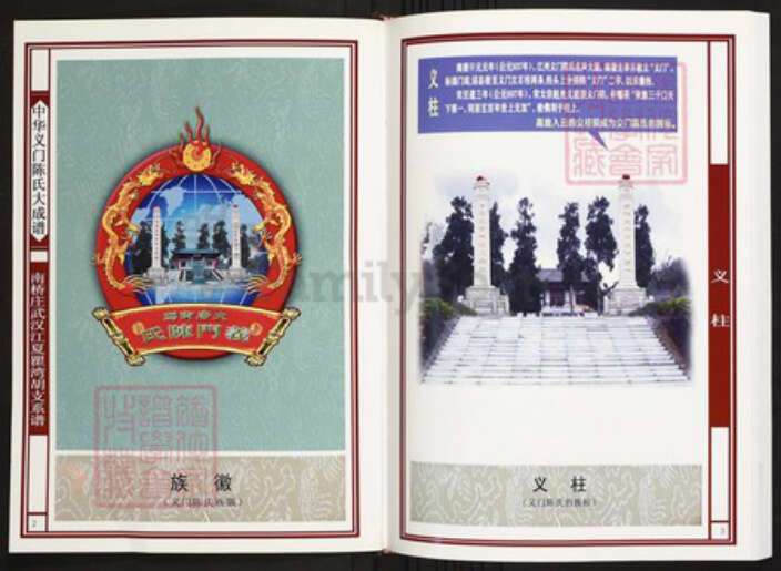 湖北省武汉市陈氏族谱-中华义门陈氏大成谱南桥庄武汉江夏瞿湾胡支系谱.pdf电子版预览图2