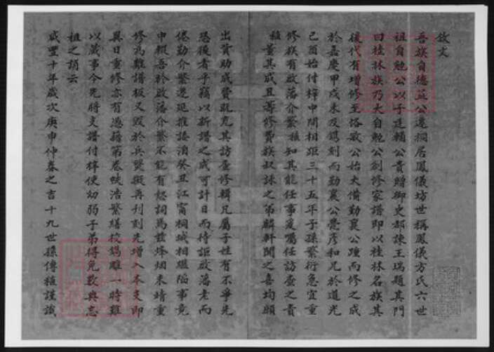 安徽省安庆市桐城市方氏族谱-安徽桐城桂林方氏友庆堂支谱.pdf电子版预览图2