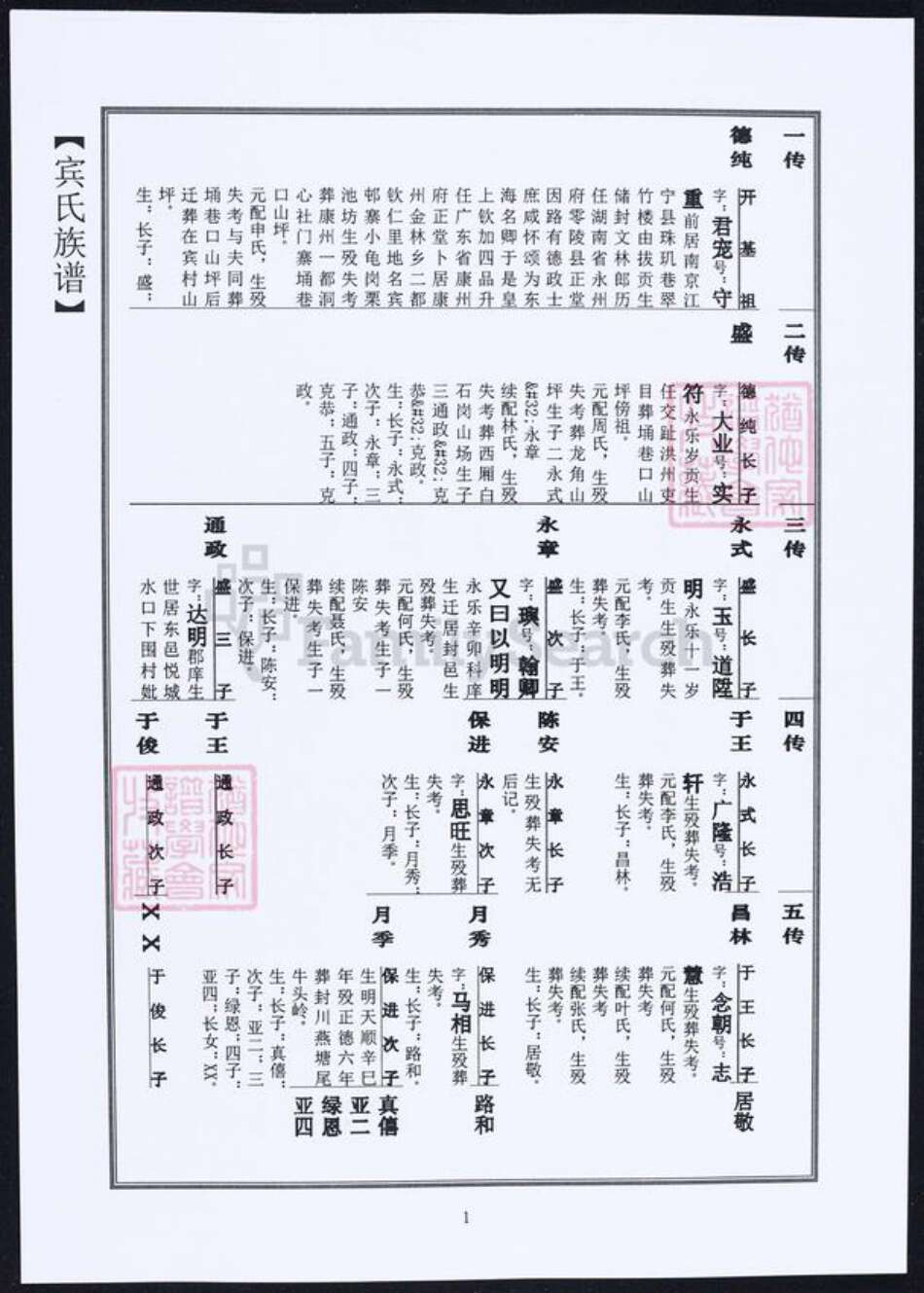 广东省宾氏族谱-宾氏家谱.pdf电子版预览图2