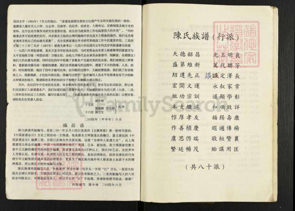 重庆市潼南区太安镇陈氏族谱-陈氏族(简)谱.pdf电子版预览图2