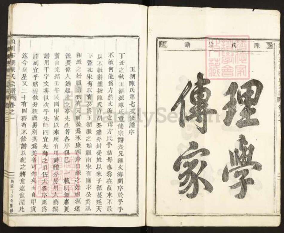 浙江省金华市永康市龙山镇陈氏族谱-颖川玉湖陈氏宗谱.pdf电子版预览图2