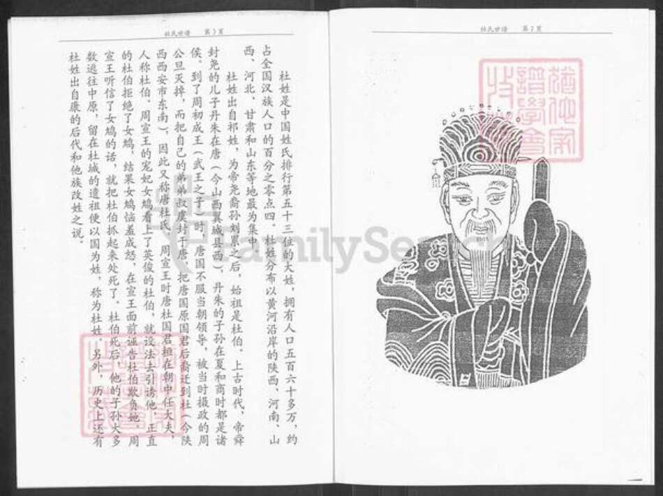 山东省淄博市淄川区杜氏族谱-杜氏世谱.pdf电子版预览图2