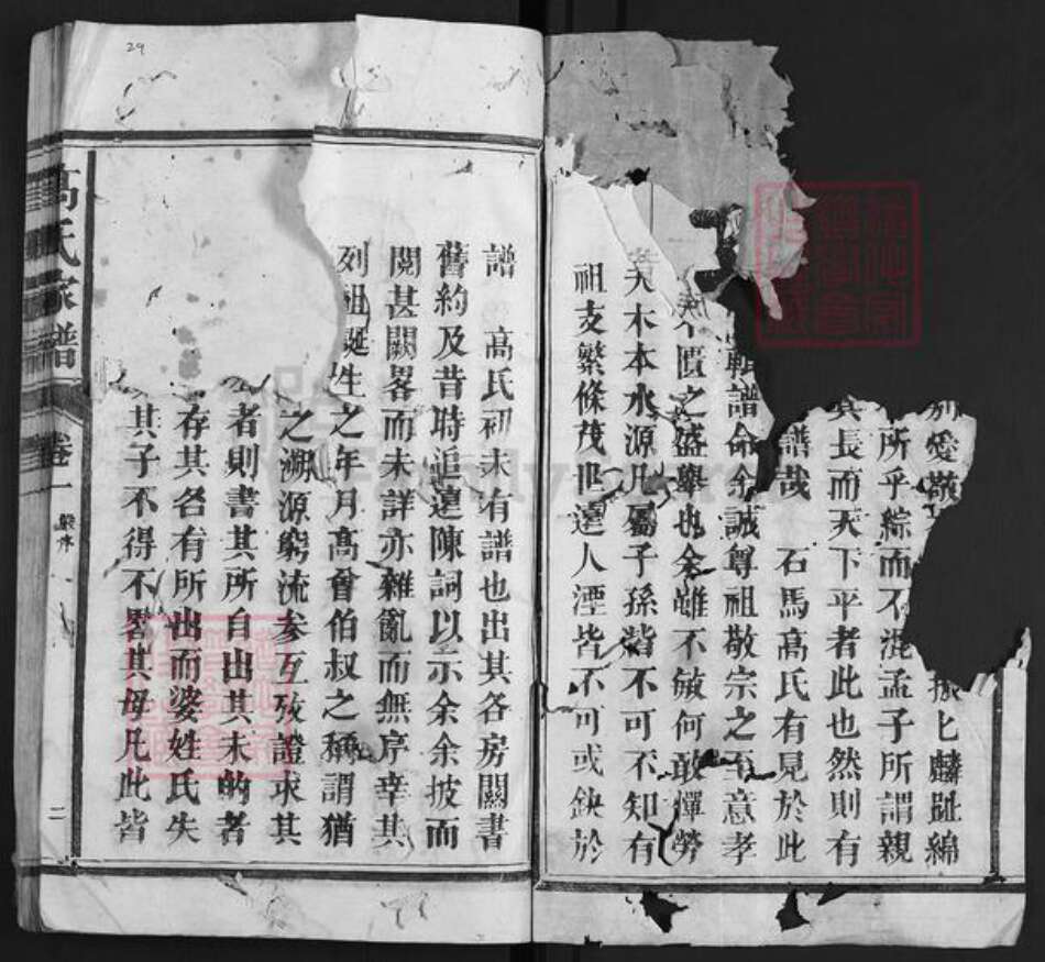 福建省三明市永安市贡川镇高氏族谱-高氏家谱.pdf电子版预览图2