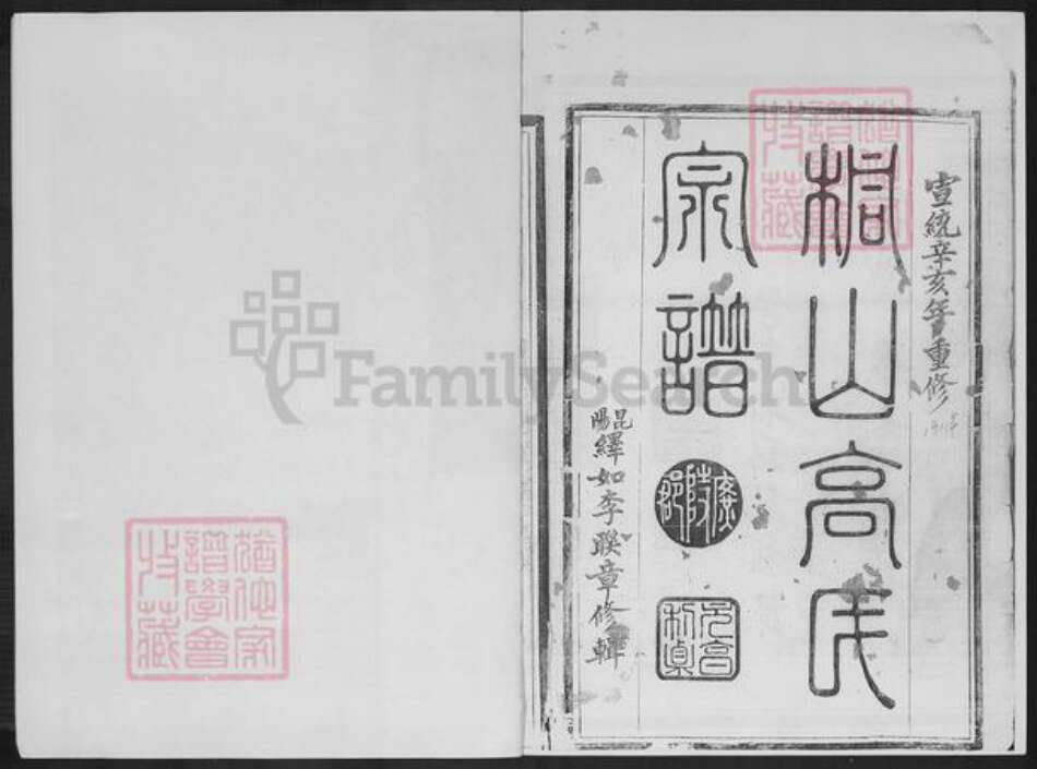 福建省宁德市福鼎市桐山街道高氏族谱-桐山高氏宗谱.pdf电子版预览图2