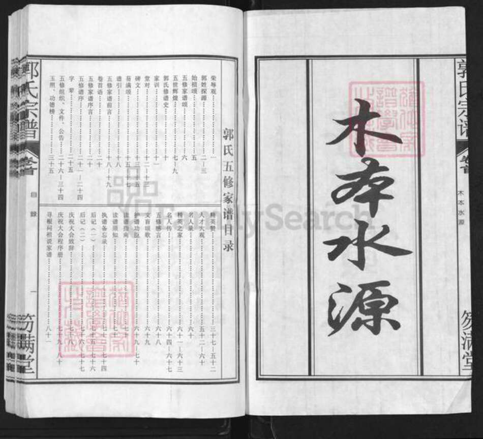 安徽省合肥市肥东县店端口镇郭氏笏满堂族谱-郭氏宗谱.pdf电子版预览图2