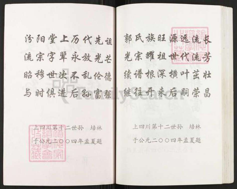 四川省乐山市沐川县郭氏族谱-湖广郭氏沐川支谱.pdf电子版预览图2