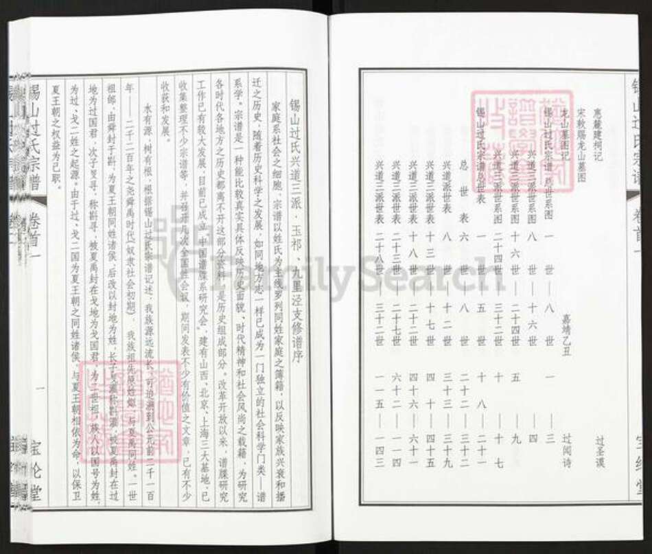 江苏省无锡市锡山区过氏宝纶堂族谱-锡山过氏宗谱.pdf电子版预览图2