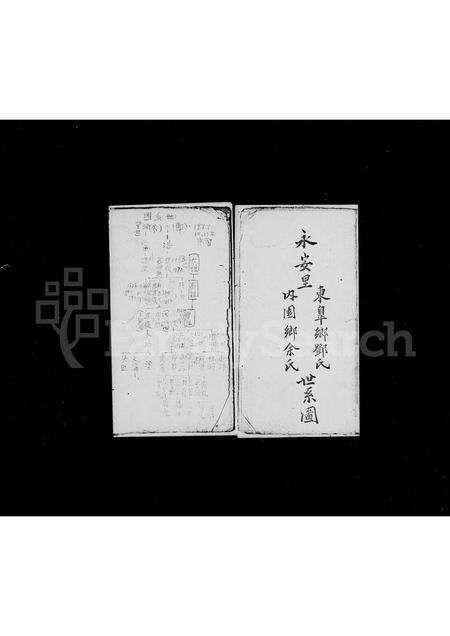 福建邓氏余氏族谱-永安里东皋乡邓氏内园乡余氏世系图.pdf电子版预览图2