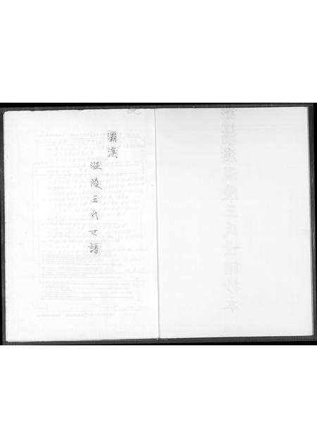 福建王氏族谱-灞西温陵王氏世谱抄本.pdf电子版预览图2