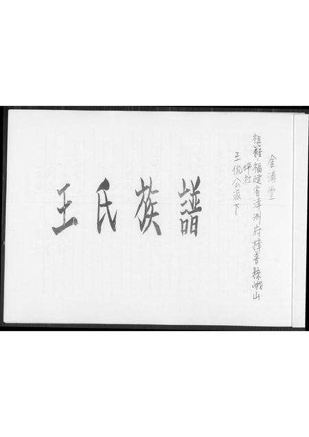 福建王氏族谱-王氏族谱.pdf电子版预览图2