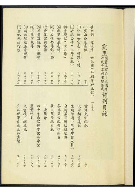 福建未知族谱-霞里江氏开基五百六十五周末暨大宗祠落成特刊.pdf电子版预览图3