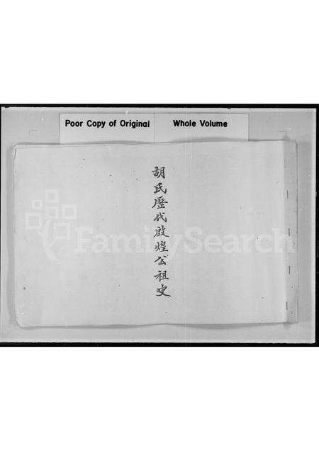 广东胡氏族谱-胡氏历代启煌公祖史.pdf电子版预览图3