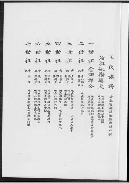 广东王氏族谱-王氏族谱简录.pdf电子版预览图3