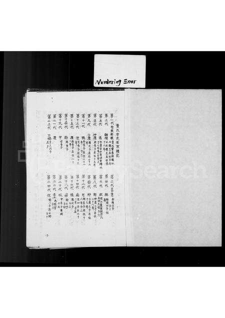 福建黄氏族谱-金墩黄氏世系年代表.pdf电子版预览图3