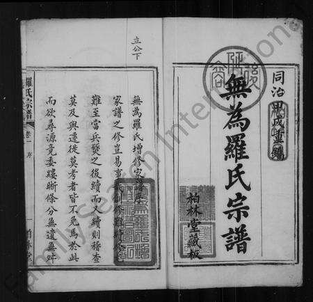 安徽罗氏族谱-无为罗氏家谱 [6卷].pdf电子版预览图3