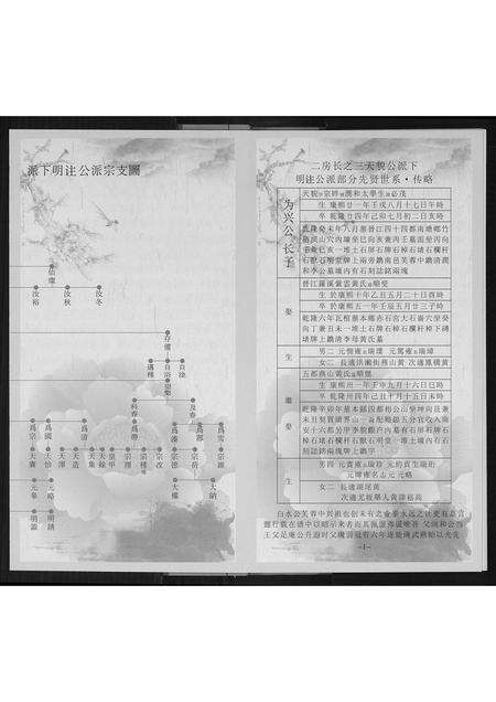 福建李氏族谱-歳豊训亭公派宗支图.pdf电子版预览图3