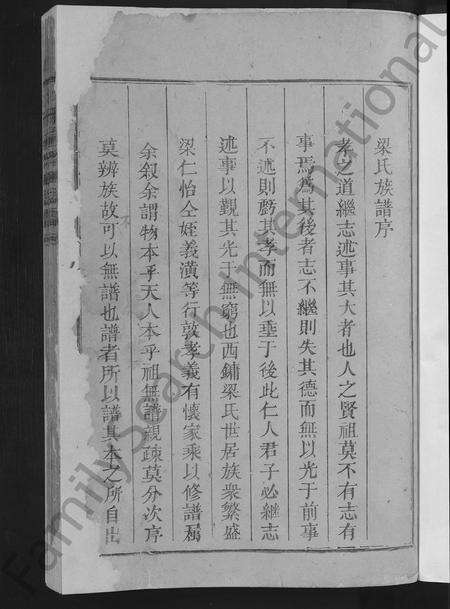 福建梁氏族谱-外半岭梁氏支谱 [不分卷].pdf电子版预览图3