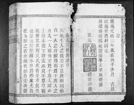 江西锺氏族谱-兴邑龙岗头锺氏三修族谱[不分卷].pdf电子版预览图3