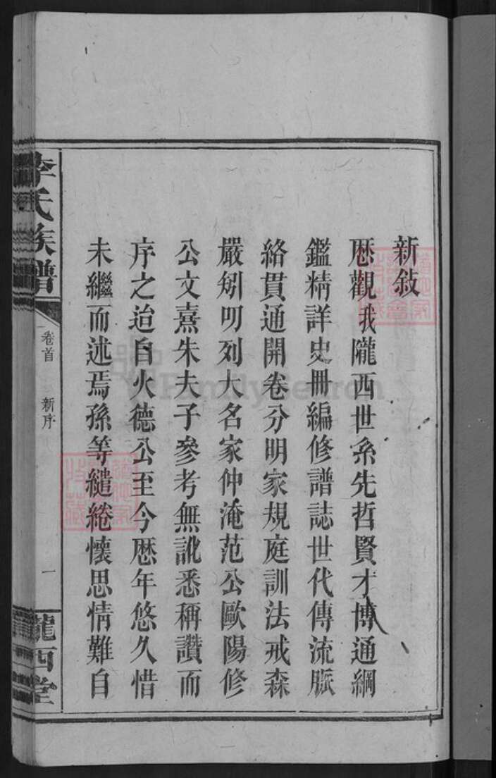 福建省龙岩市上杭县李氏陇西堂族谱-李氏族谱.pdf电子版预览图3