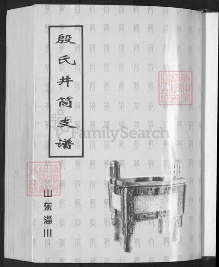 山东省淄博市淄川区殷氏族谱-殷氏井筒支谱.pdf电子版预览图3