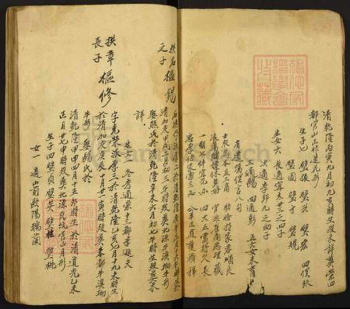 湖南省怀化市洪江市大崇乡孙氏族谱-颜溪崇乡孙氏九修草谱.pdf电子版预览图3