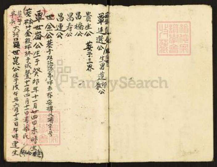 广东省韶关市南雄市珠玑镇覃氏族谱-覃姓宗枝部.pdf电子版预览图3