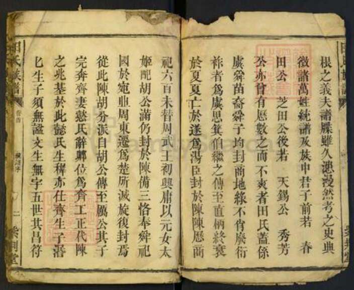 湖北省田氏族谱-田氏族谱[不分卷].pdf电子版预览图3