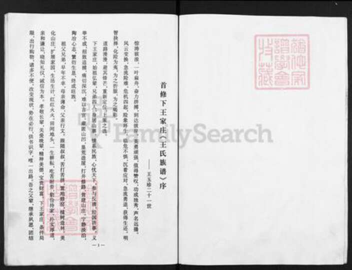 山西省晋中市灵石县翠峰镇王氏族谱-下王家庄王氏族谱.pdf电子版预览图3