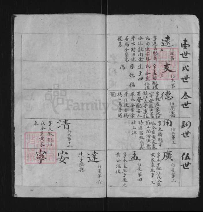 浙江省杭州市淳安县县余氏族谱-汝溪余氏续修世谱图.pdf电子版预览图3