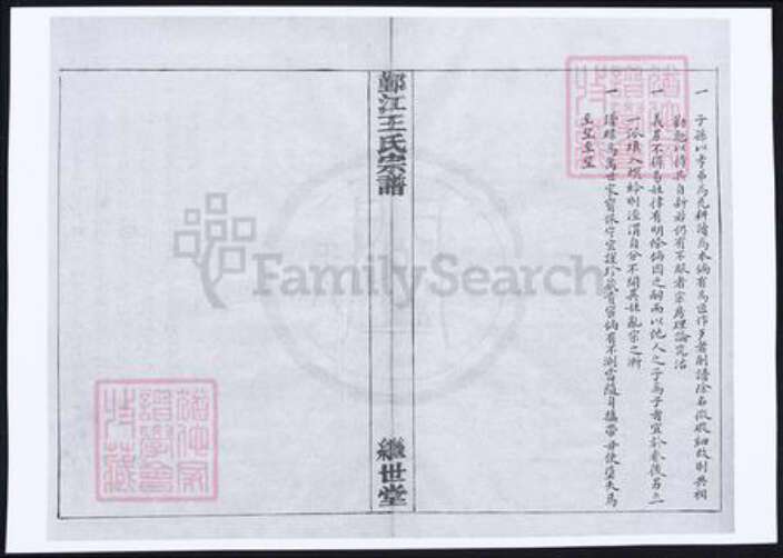 浙江省宁波市王氏族谱-鄞江王氏宗谱.pdf电子版预览图3