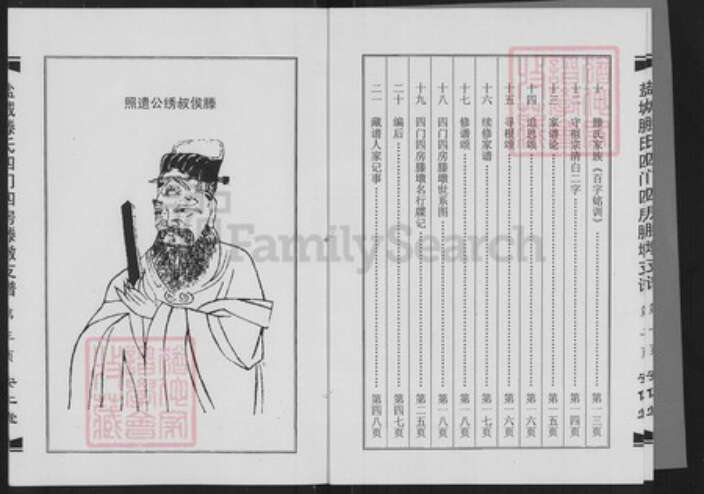 江苏省盐城市盐都区龙冈镇腾氏安仁堂族谱-盐城腾氏四门四房腾墩支谱.pdf电子版预览图3