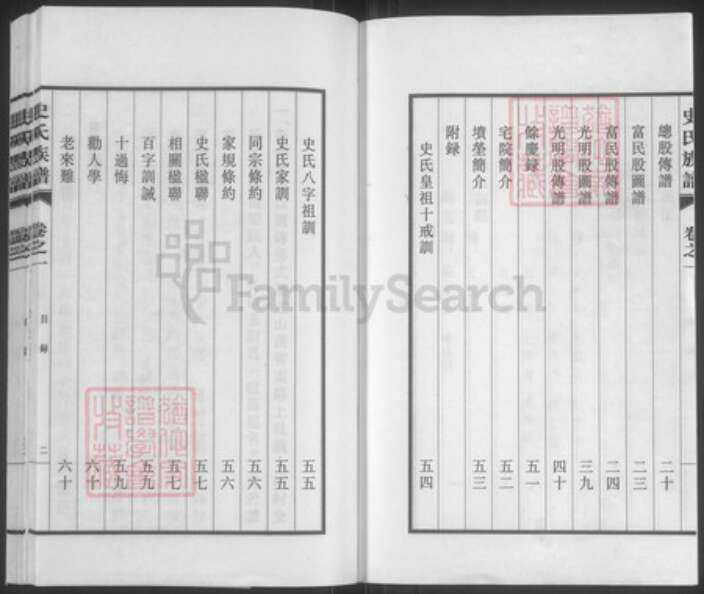 山西省阳泉市盂县上社镇史氏忠烈堂族谱-新修大峪史氏族谱.pdf电子版预览图3