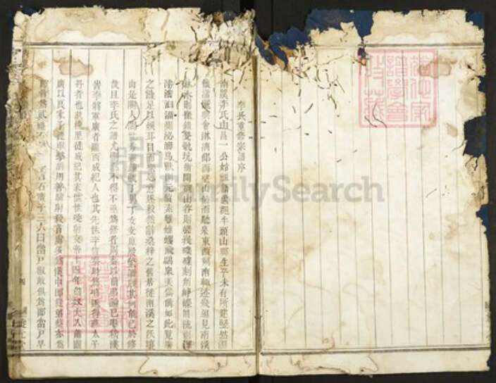 浙江省金华市李氏族谱-南溪李氏宗谱.pdf电子版预览图3