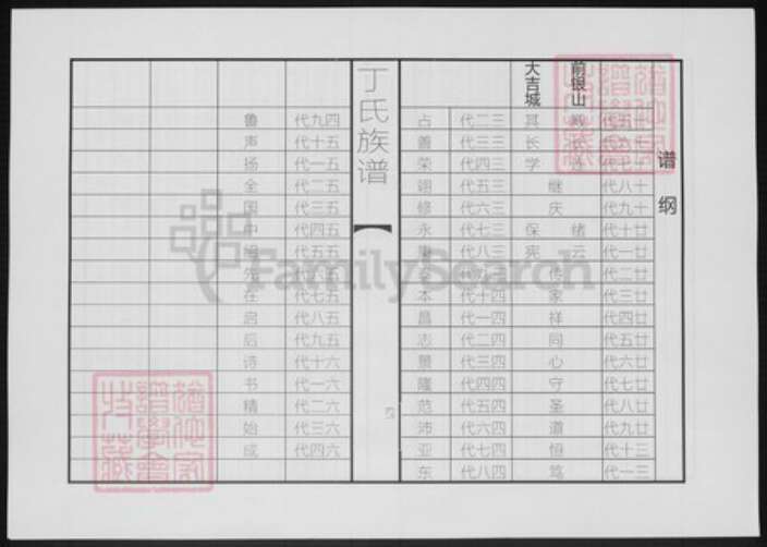 山东省聊城市东阿县山东省泰安市丁氏族谱-丁氏续修族谱.pdf电子版预览图3