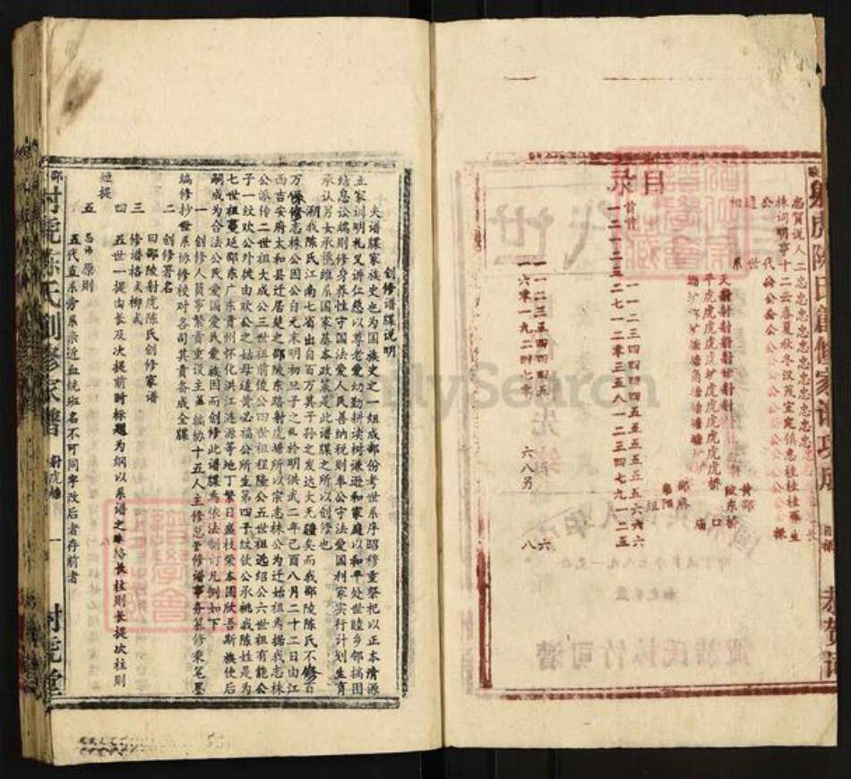 湖南省邵阳市隆回县新田陈氏射虎堂族谱-邵陵射虎陈氏创修家谱.pdf电子版预览图3