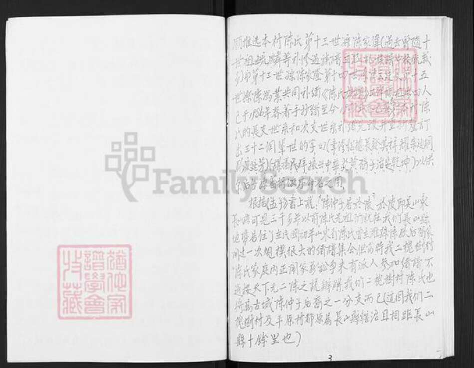 山东省滨州市邹平市好生街道陈氏族谱-陈氏族谱.pdf电子版预览图3