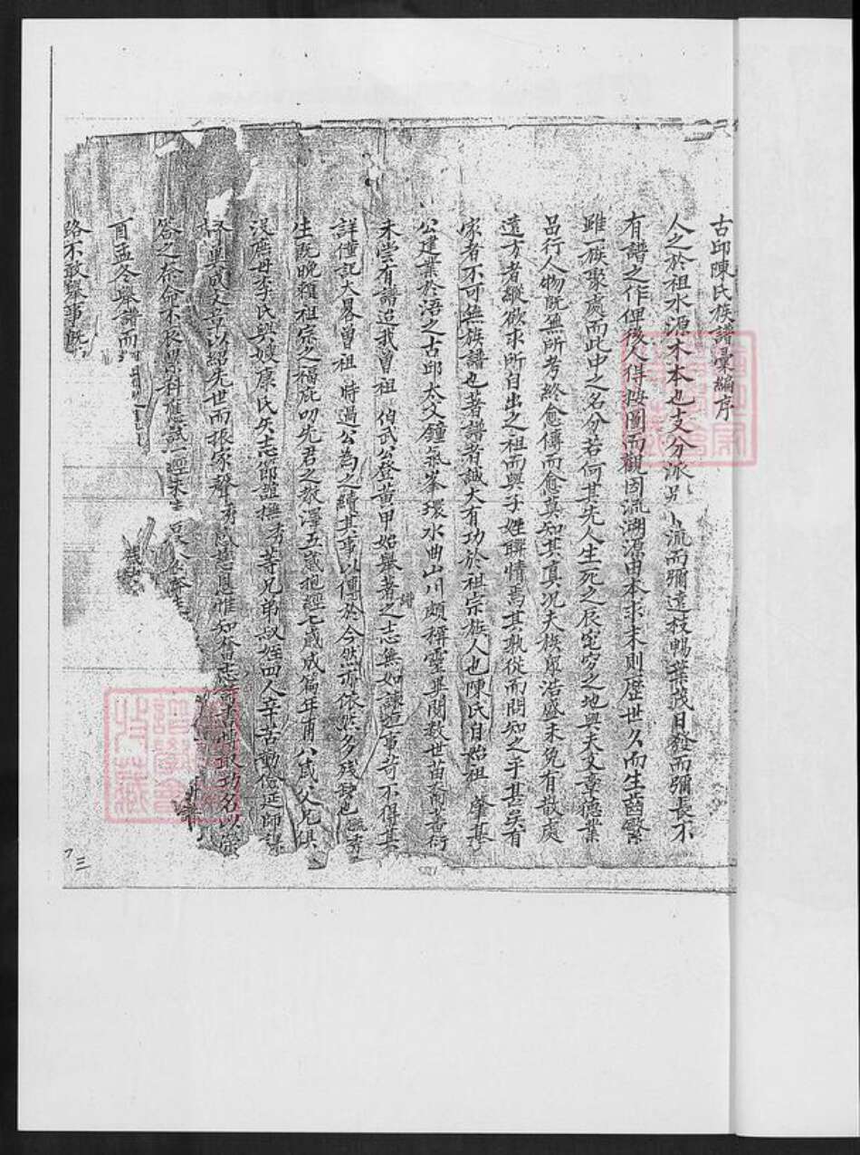 福建省泉州市金门县陈氏族谱-银浯古邱陈氏族谱.pdf电子版预览图3