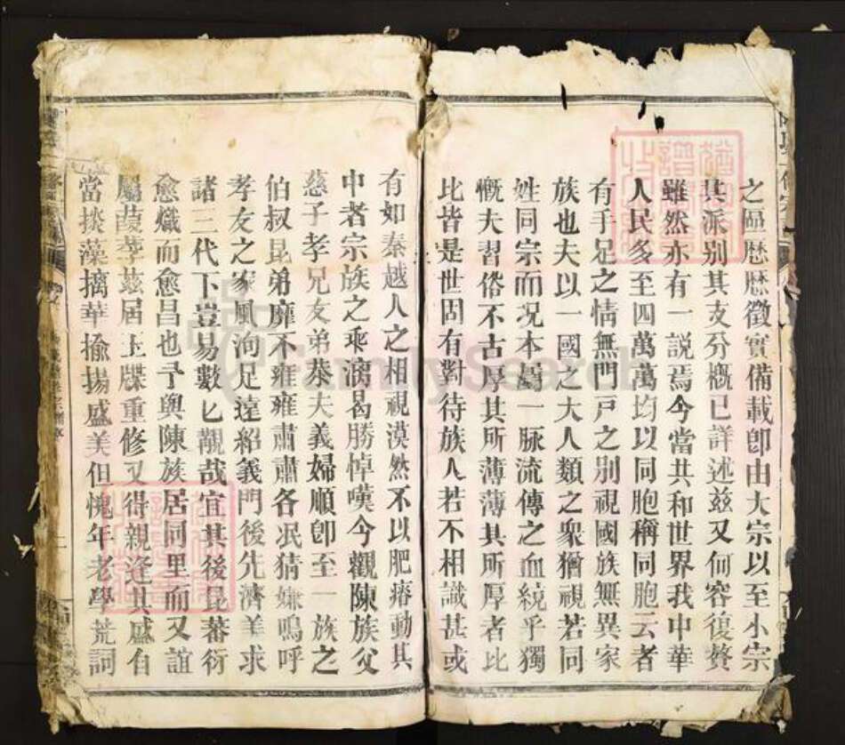 江西省九江市修水县庙岭乡陈氏尚义堂族谱-陈氏二修宗谱.pdf电子版预览图3