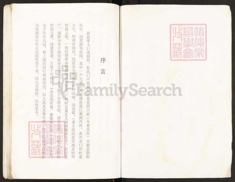 江苏省扬州市仪征市马集镇杜氏余庆堂族谱-家谱会册.pdf电子版预览图3