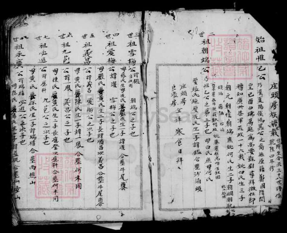 广东省广州市冯氏族谱-冯氏族谱 : 庄头房.pdf电子版预览图3