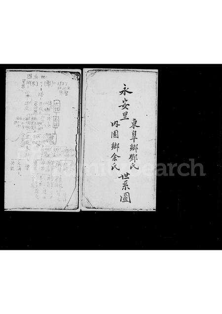 福建邓氏余氏族谱-永安里东皋乡邓氏内园乡余氏世系图.pdf电子版预览图3