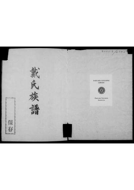 广东、福建戴氏族谱-戴氏族谱.pdf电子版预览图4