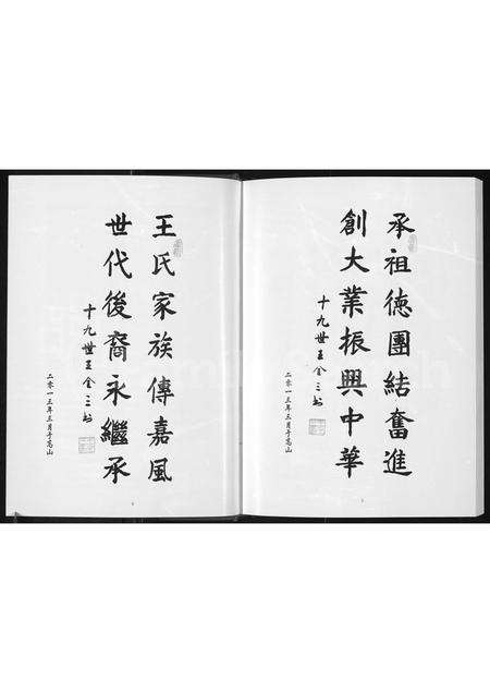 河南王氏族谱-马圈王谱 _ 荥阳高山王氏支系.pdf电子版预览图4