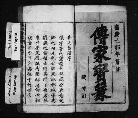 安徽查氏族谱-查氏宗谱 [10卷,首末各1卷].pdf电子版预览图4