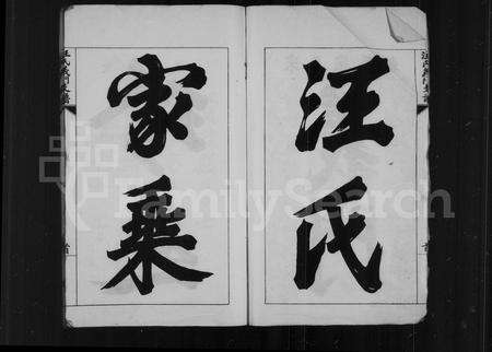 安徽汪氏族谱-汪氏义门支谱 [10卷].pdf电子版预览图4