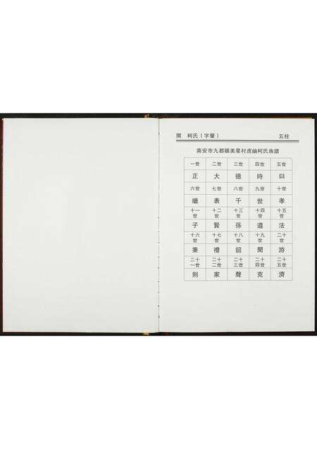 福建柯氏族谱-泉州南安九都美星虎岫柯氏族谱.pdf电子版预览图4