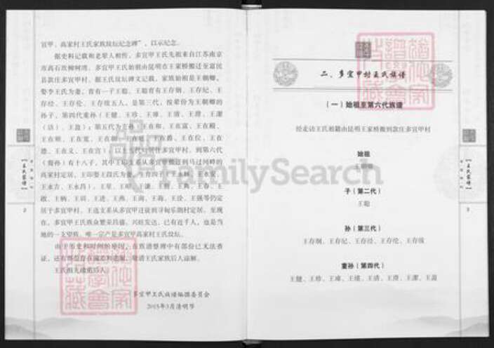 云南省昆明市富民县王氏族谱-王氏族谱.pdf电子版预览图4