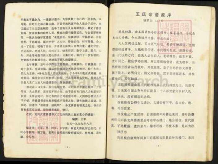 重庆市云阳县王氏族谱-王氏族谱.pdf电子版预览图4